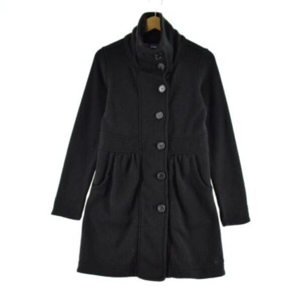 2013 Patagonia Quilt Insulated Long Coat Medium Black - Picture 1 of 11